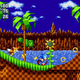 Sonic the Hedgehog and his partner, Tails, speed across Green Hill Zone in Sonic Mania.